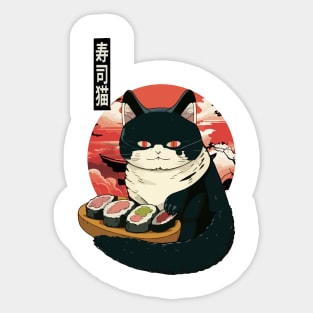 Sushi Cat Sticker